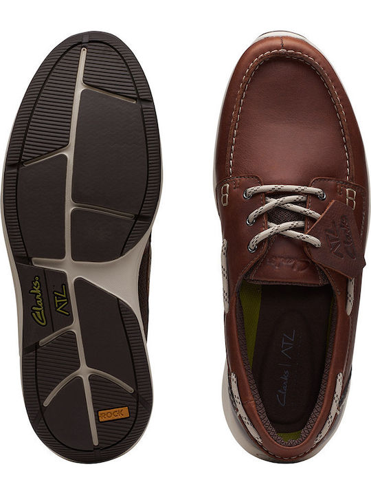 Men's Leather Moccasins Tabac Brown