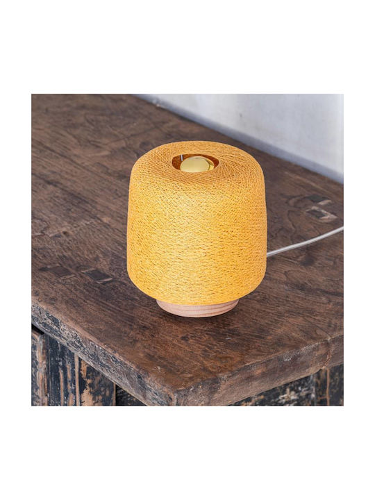 La Case de Cousin Paul Kinder Dekorative Lampe Braun 12.5x12.5x16εκ.