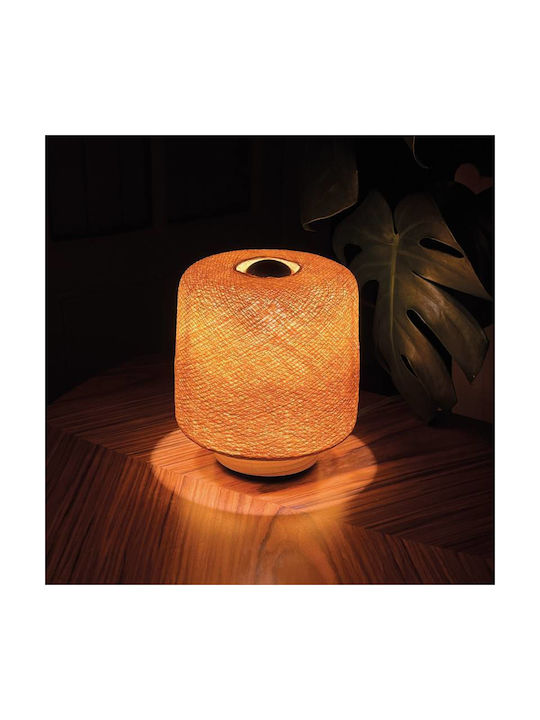 La Case de Cousin Paul Kinder Dekorative Lampe Braun 12.5x12.5x16εκ.