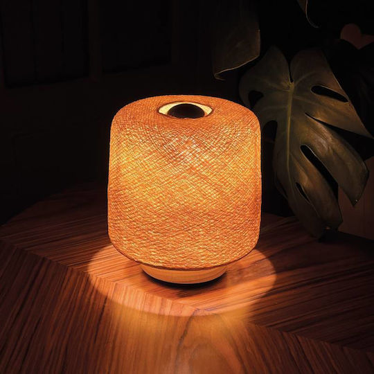 La Case de Cousin Paul Kinder Dekorative Lampe Braun 12.5x12.5x16εκ.