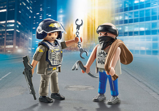 Playmobil City Action Thief and Policeman for 4-10 years old