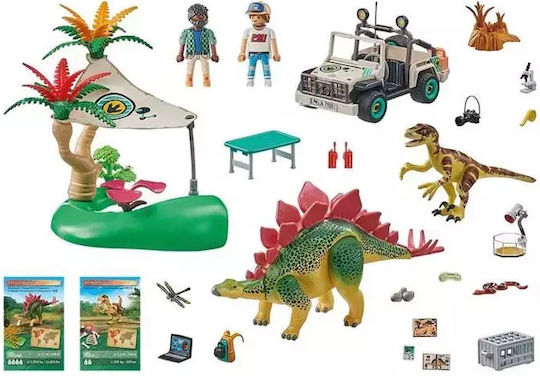 Playmobil Dinos Research Center With Dinosaurs for 4-10 years old