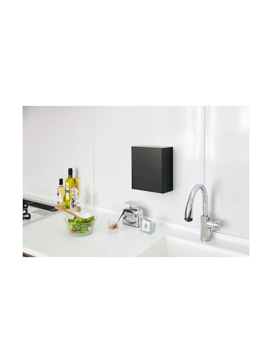 Yamazaki Tower Wall-mounted Organizer Plastic Black