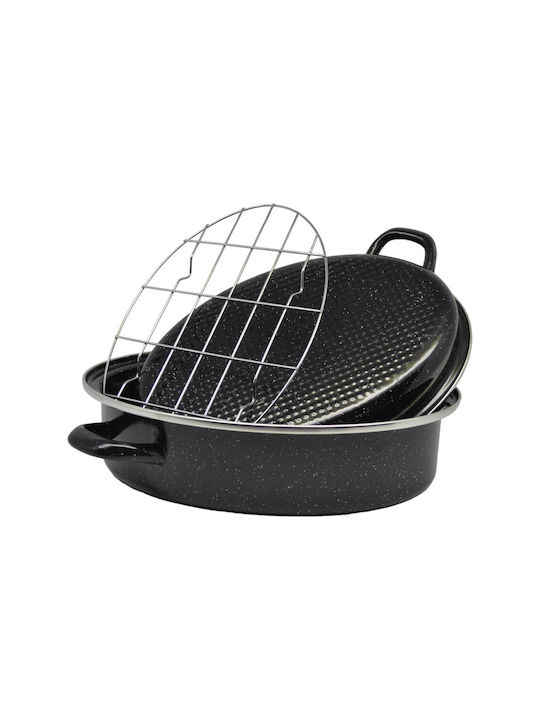 Ankor Dutch Oven Oval mit Grillrost 34x24cm 1Stück