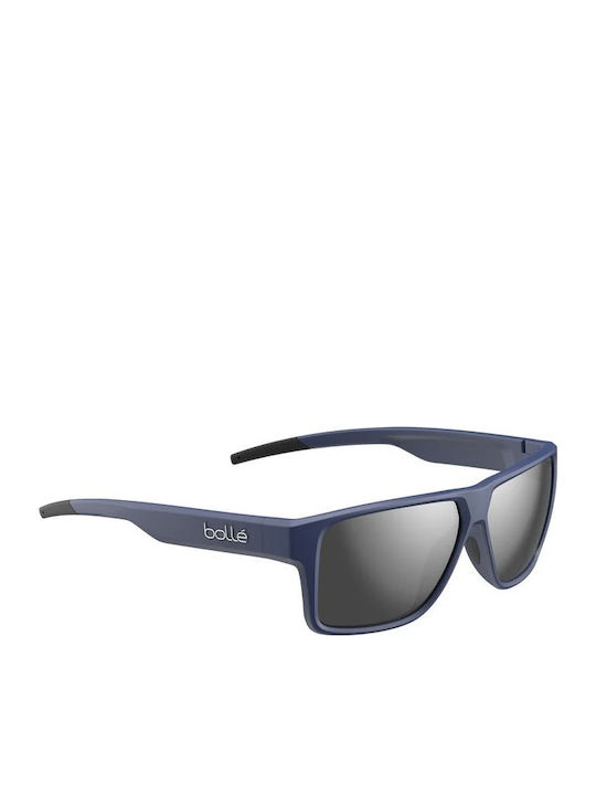 Bolle Temper Unisex Γυαλιά Ηλίου με Μαύρο Κοκκάλινο Σκελετό και Γκρι Φακό BS042005