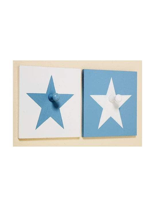 Artekko Παιδική Κρεμάστρα Ξύλινη