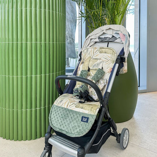 La Millou Stroller Seat Liner 36.5x85cm Blue