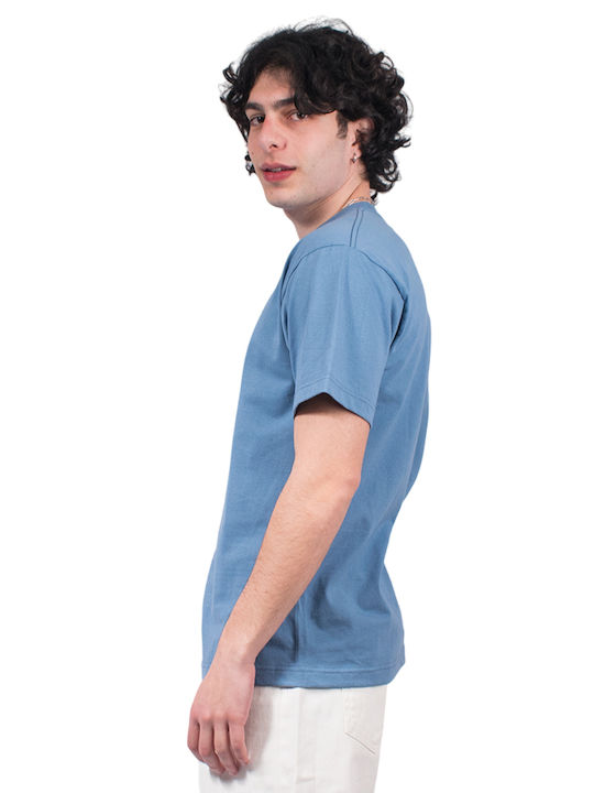 HUF Ανδρικό T-shirt Κοντομάνικο Slate Blue