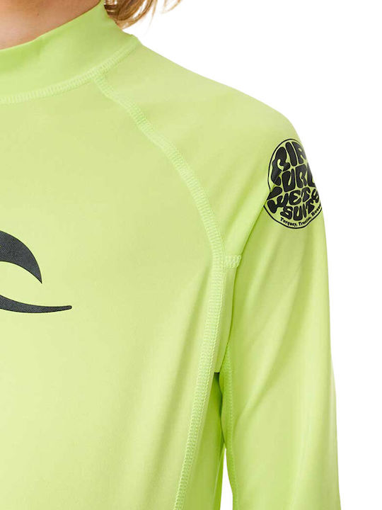 Rip Curl Kids Swimwear Rashguard Green