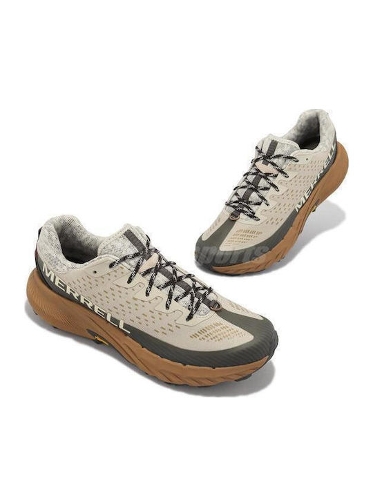 Merrell Ανδρικά Ορειβατικά Παπούτσια Μπεζ