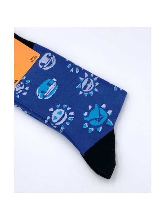 Pournara Men's Socks BLUE