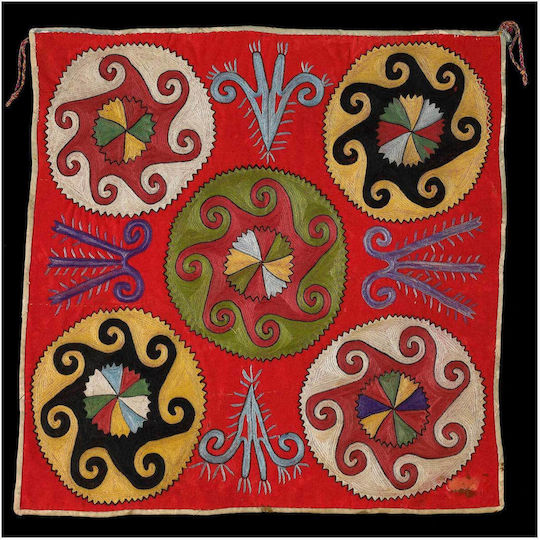 Printed Cloth Band Gemälde Stoff 110x110cm