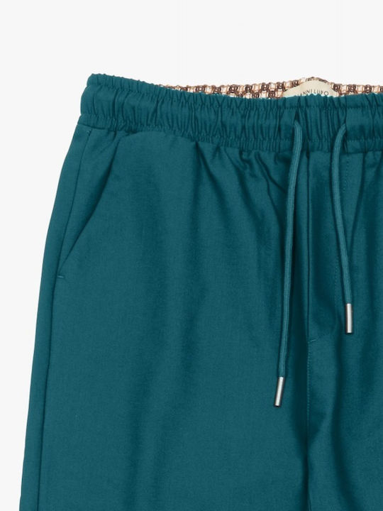 Gianni Lupo Herrenhose in Lockerer Passform Blau