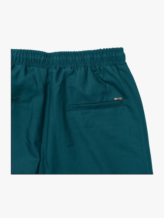 Trousers in Loose Fit Blue