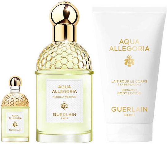 Guerlain Aqua Allegoria Nerolia Vetiver Дамски Комплект с Лосион за тяло