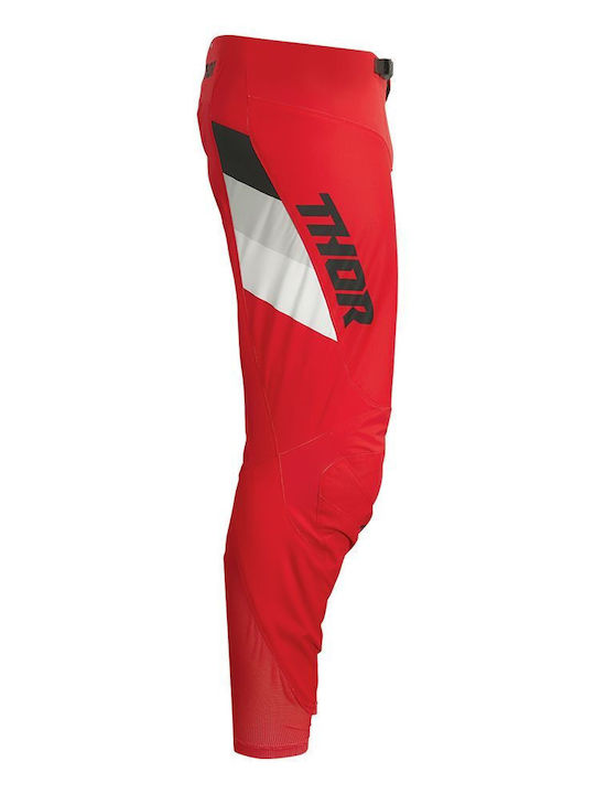 Kids Trousers Mx Youth Pulse Tactic Red Pant| Thor