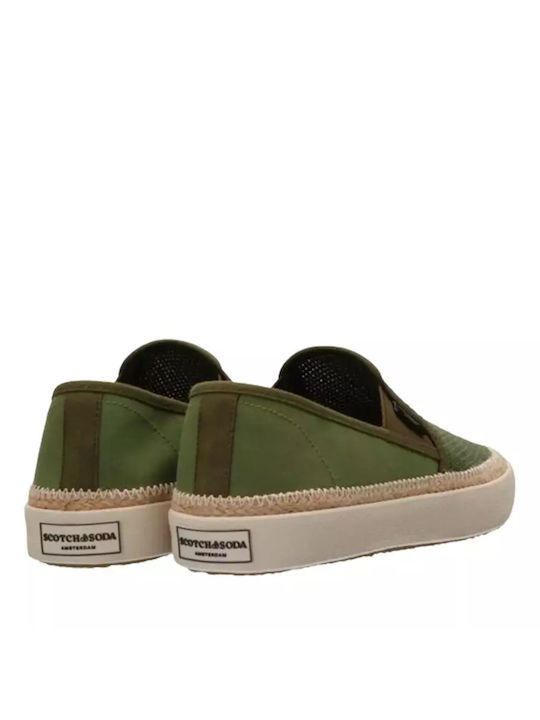 Scotch & Soda Men's Moccasins Green