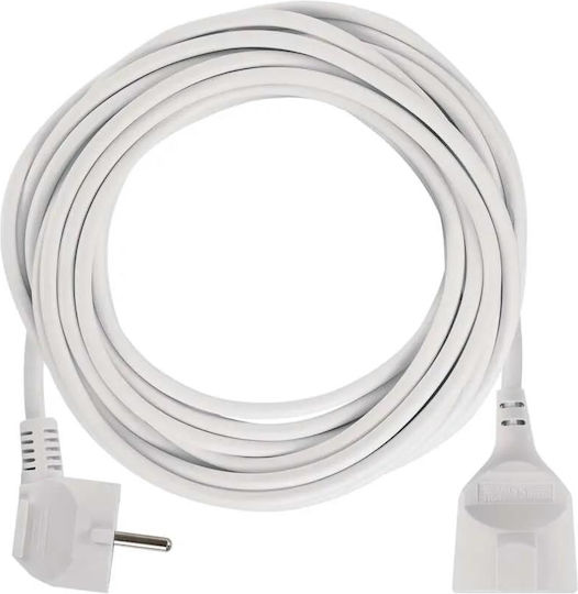 Emos Extension Cable Cord 3 x 1.5mm²/10m White