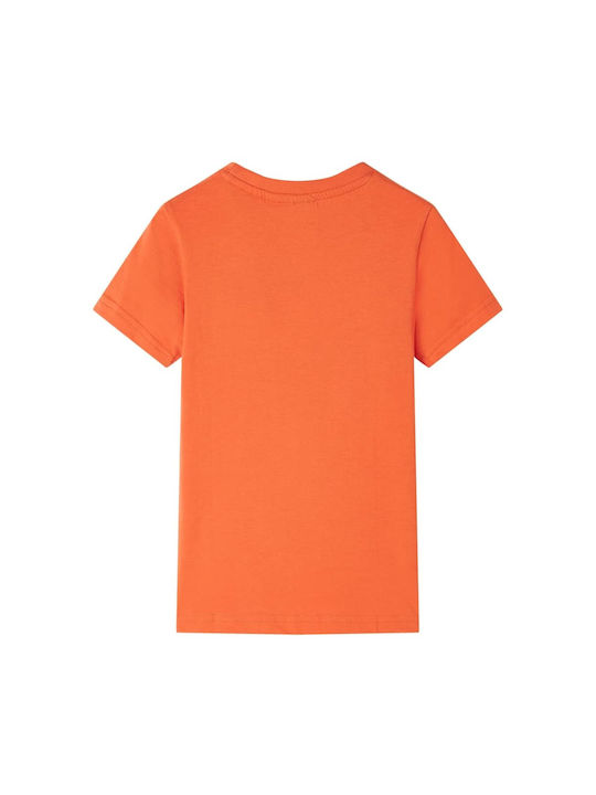 vidaXL Kids T-shirt Intense Orange