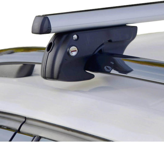 fischer Μπάρες Οροφής Αλουμινίου 120εκ. Universal Nissan Maxima (Σετ με πόδια)
