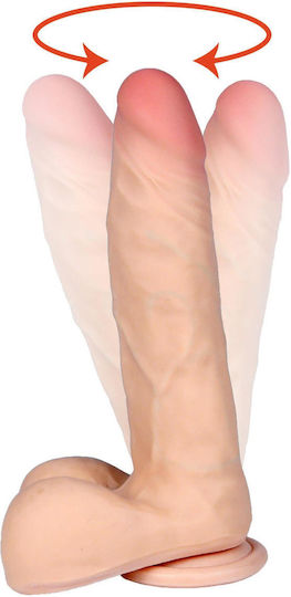 Boss Of Toys Dildo with Balls and Suction Cup Flesh 23cm