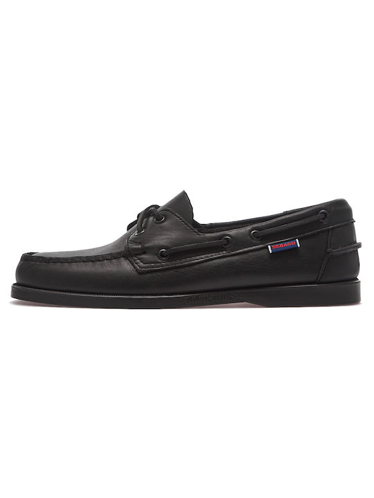 Sebago Men's Moccasins Black