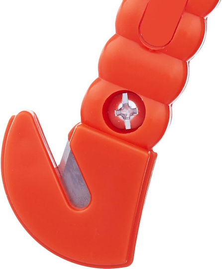 Car Emergency Hammer with Seatbelt Cutter Red