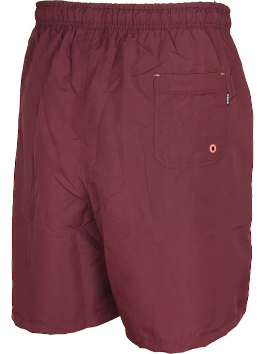 Costume De Baie Bărbați Pantaloni Scurți Burgundy