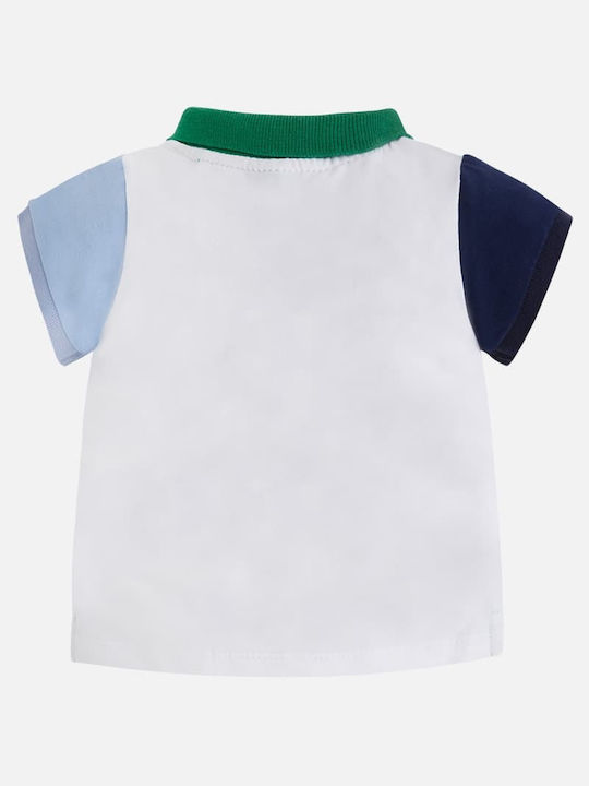 Mayoral Kids Polo Short Sleeve White