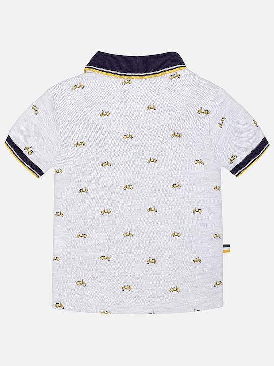 Mayoral Kids Polo Short Sleeve White