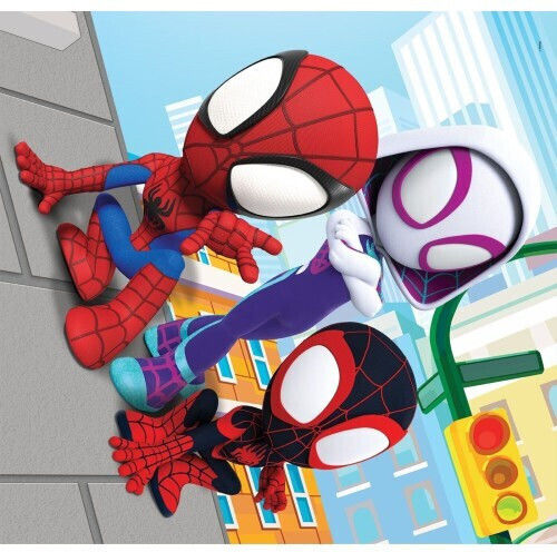 Clementoni Spiderman Super Color Marvel Спайди и неговите невероятни приятели 3x48 части 1200-25294