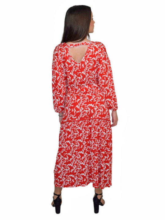 Morena Spain Maxi Dress Red