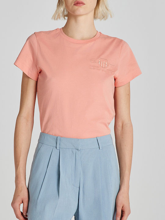 Gant Women's T-shirt Coral