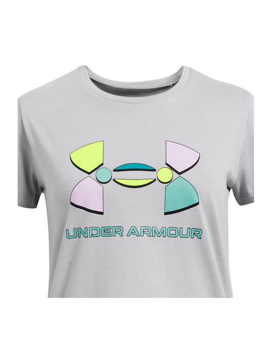 Παιδικό T-shirt Γκρι Big Logo Ss