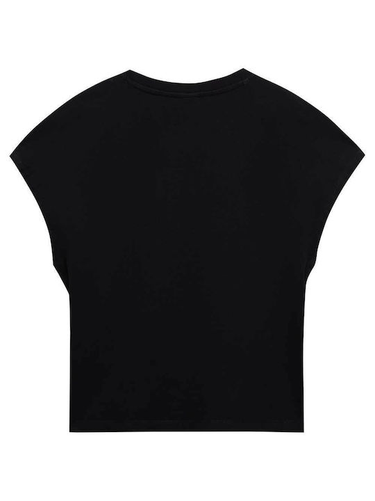 Napapijri pentru Femei Bluză din Bumbac Fără mâneci Neagră
