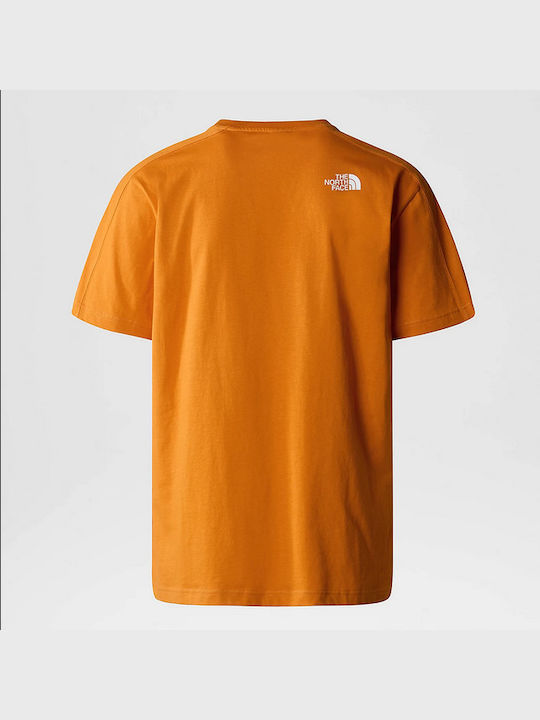 The North Face Outdoor Ανδρικό T-shirt Κοντομάνικο Desert Rust