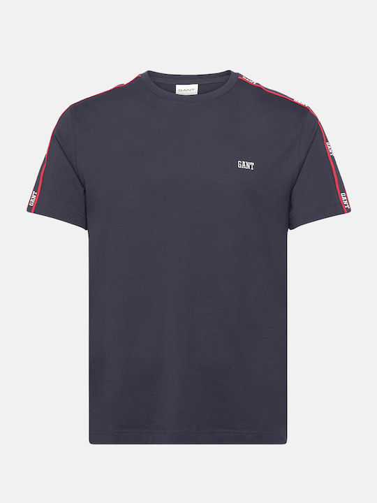 Gant T-shirt Bărbătesc cu Mânecă Scurtă DarkBlue