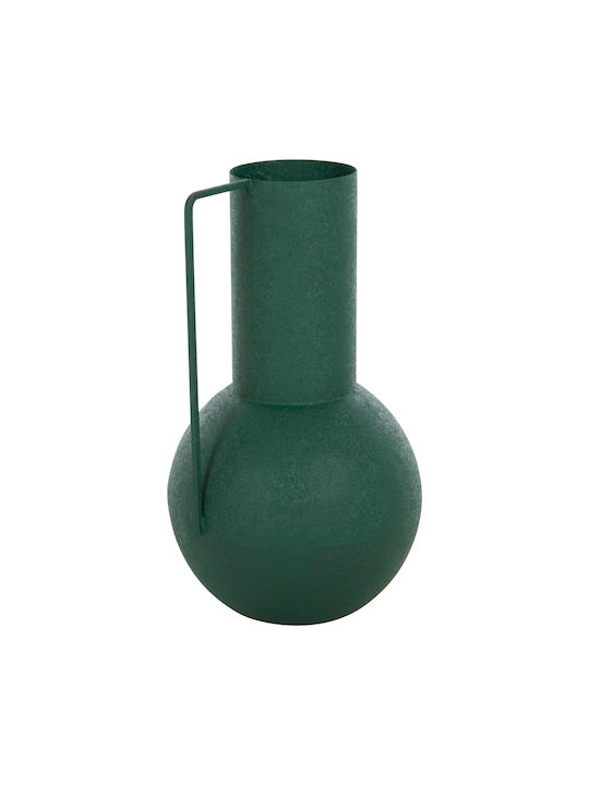 Vază Decorativă Metalică Flagon Verde Φ12xΥ26cm