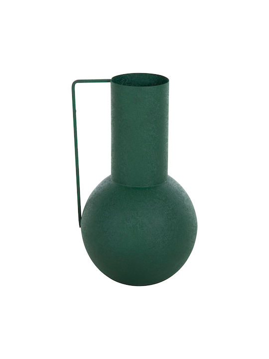 Vază Decorativă Metalică Flagon Verde Φ12xΥ26cm