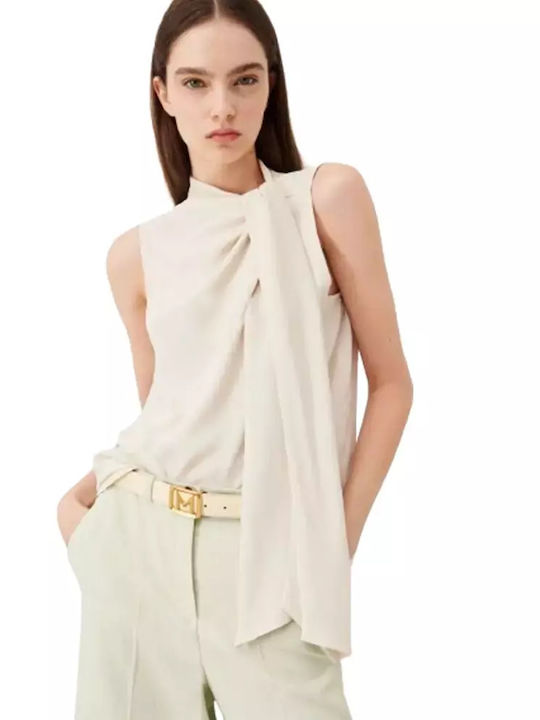 Damen Bluse Ecru