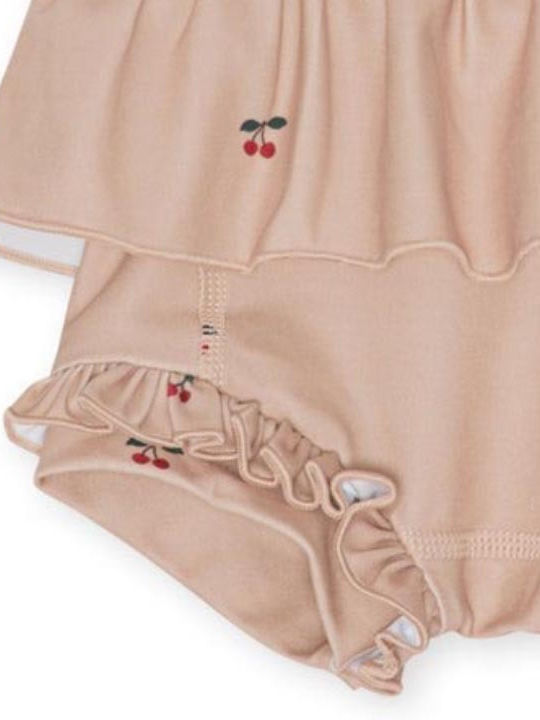 Konges Slojd Costum de baie pentru copii Pantaloni scurți de înot Cherry Blush