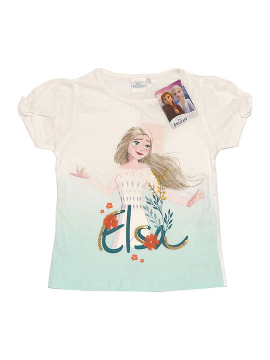 Kids' Set with Shorts Summer 2pcs Blue Frozen