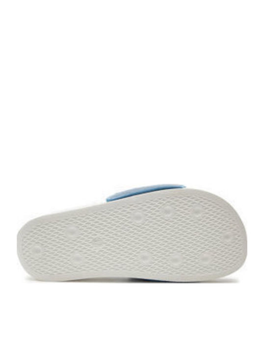 Mykonos 02 Flache Sandalen für Damen in Blau Farbe