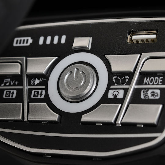 Flash Μονοθέσιο με Τηλεκοντρόλ 12 Volt Ασημί για 3+ Ετών