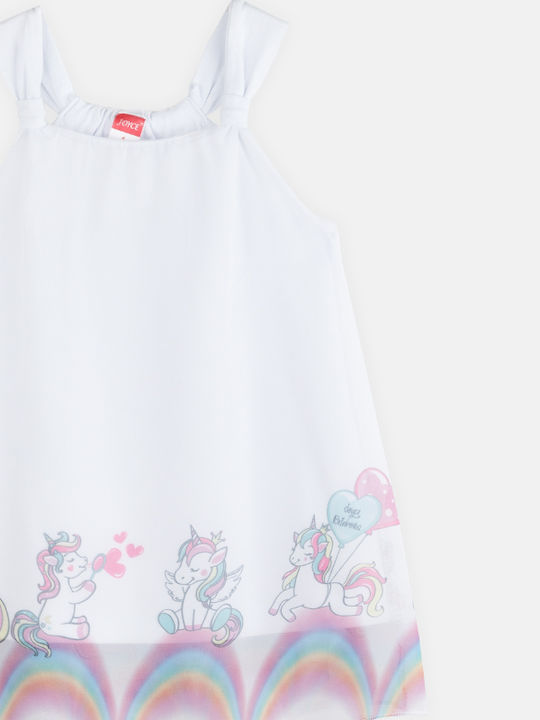 Joyce Kids Dress White