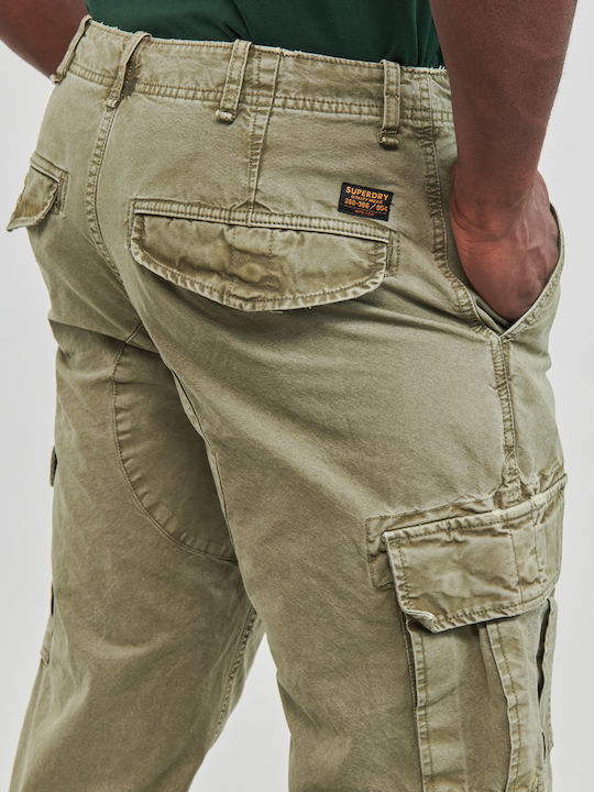 Men's Cargo Baggy Trousers Green