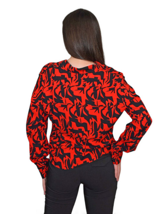 Morena Spain Women's Long Sleeve Shirt Red