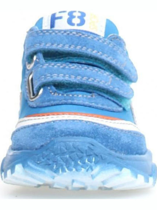 Kids Sneakers with Scratch Blue