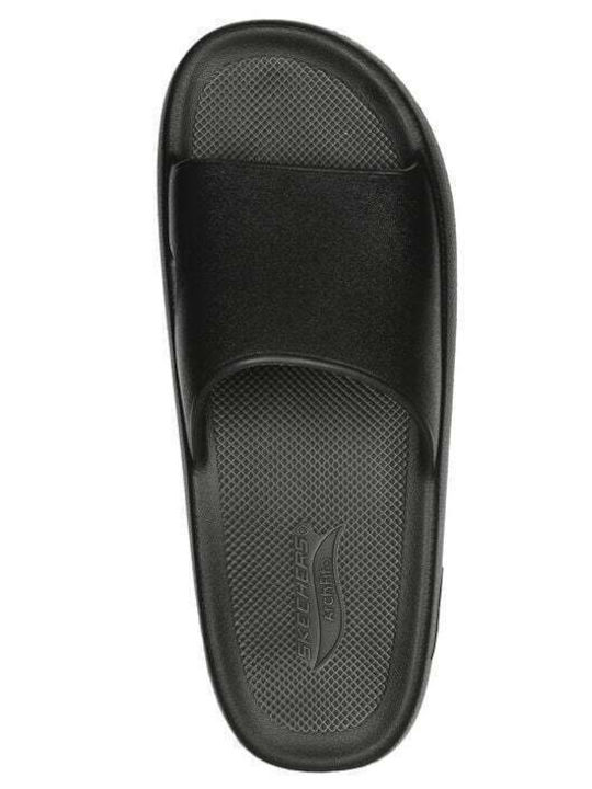 Skechers Arch Fit Ανδρικά Slides Μαύρα