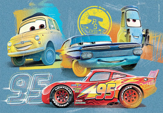 Clementoni Παιδικό Παζλ Super Color Disney Cars 2x20 Τμχ.